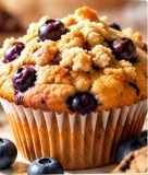 Blueberry muffin